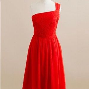 J.Crew Lucienne chiffon dress